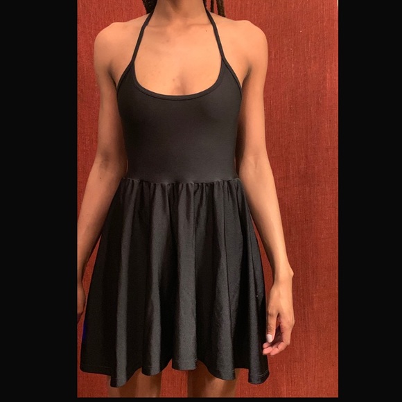 American Apparel Polka Dot Print Cotton Spandex Underwire Bustier Skater  Dress, $31 | American